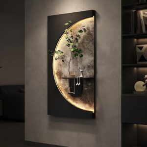 3D LED Moon Wall Art